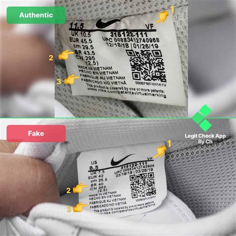 fakes shoes|how to check if nike shoes are original.